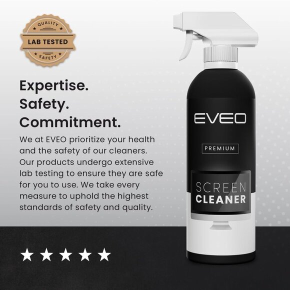 Screen Cleaner Spray Kit Streak-Free TV Screen Cleaner for Smart TV, LCD, LED, O - Picture 8 of 9